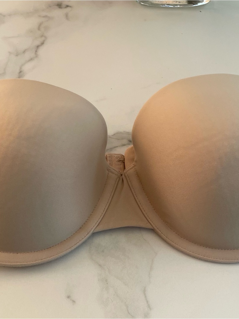 Victoria's Secret Strapless Nude Push-Up Bandeau Bra